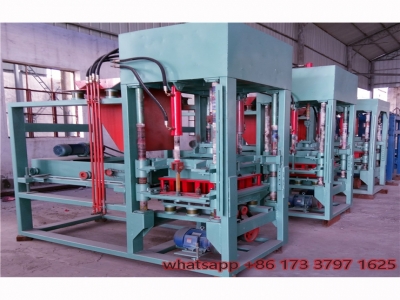 Máquina para fabricar ladrillos